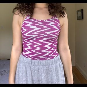 Ivivva Patterned Athletic Tank Top